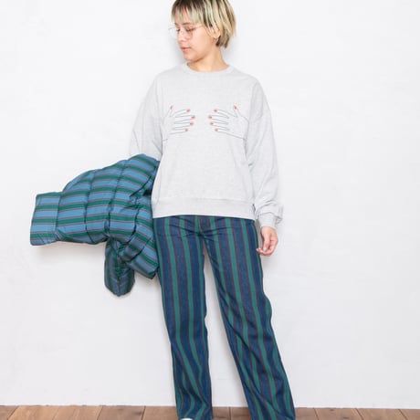 MARU STRIPED DENIM