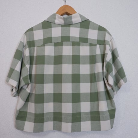 BLOCK CHECK ZIP SHIRTS