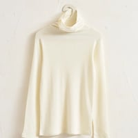 WASHABLE WOOL HOODIE /WHITE