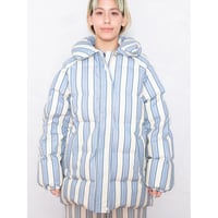 STRIPED MIDI JACKET
