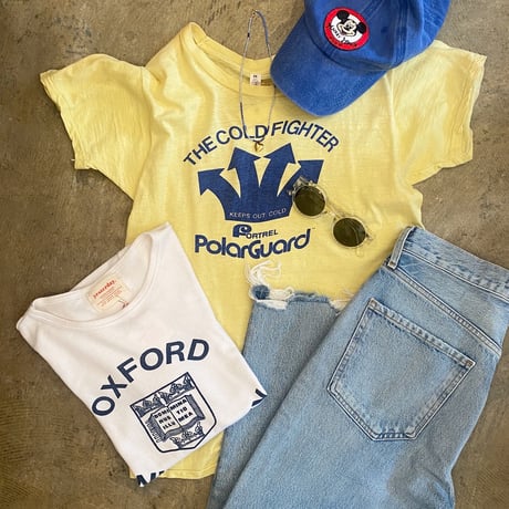 THE COLD FIGHTER right yellow tee