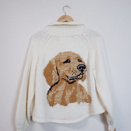DOG KHIT JACKET/WHITE