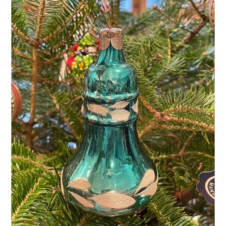 Christmas Ornament /  Turquoise Bell