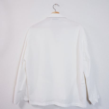SHIRTS JACKET/WHITE