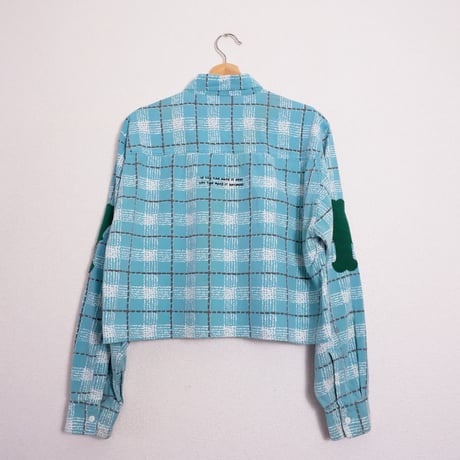 INDIA COTTON CHECK "NY" SHIRTS