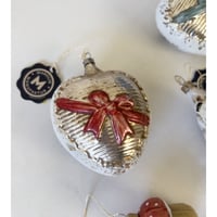 Christmas Ornament / Heart with Ribbon💝