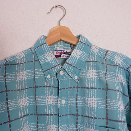INDIA COTTON CHECK "NY" SHIRTS