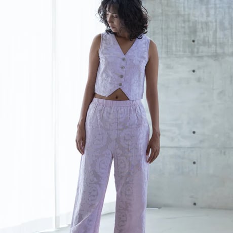 Jacquard vest