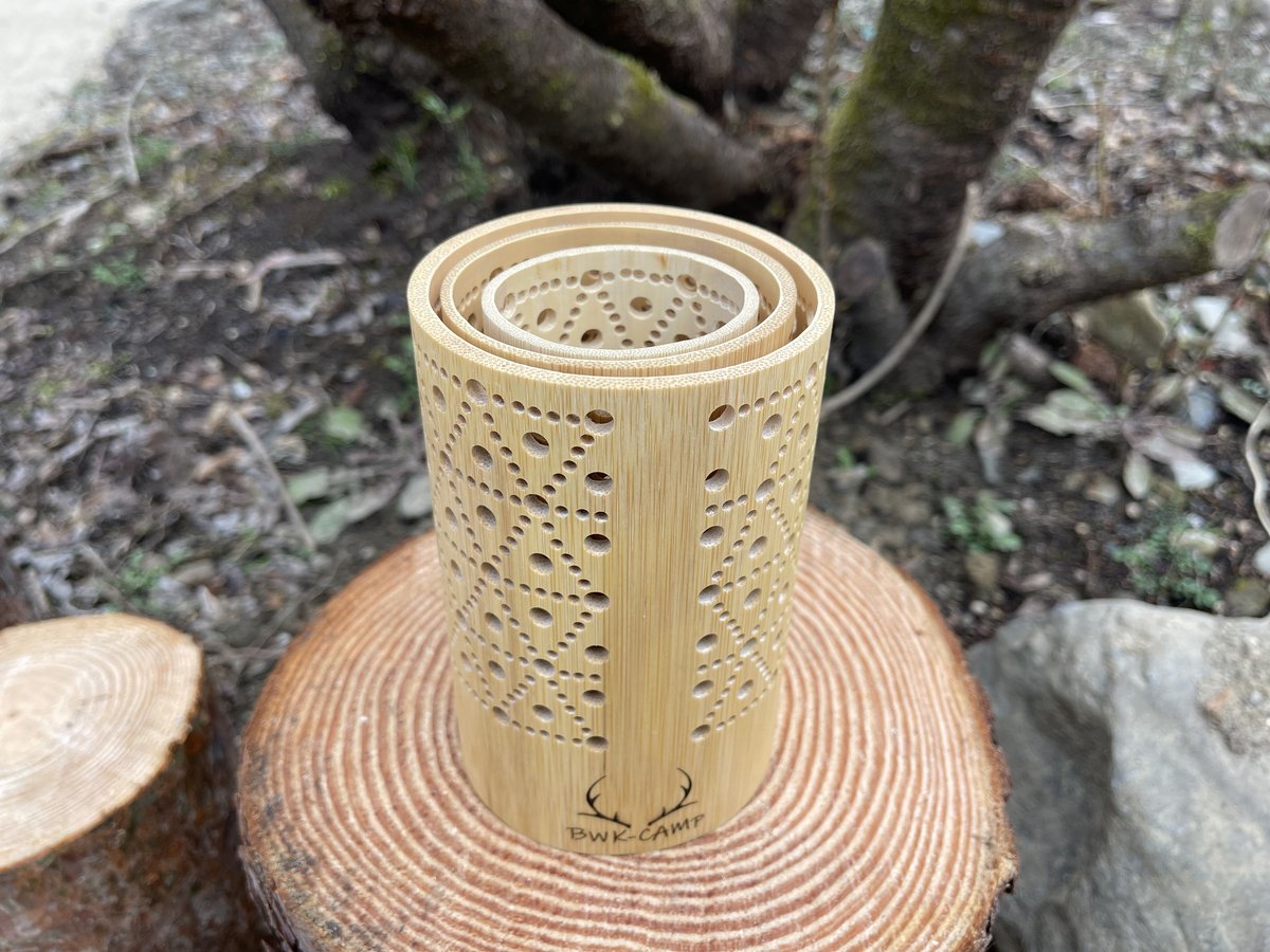 キャンドルシェードL | BWK-camp STORE