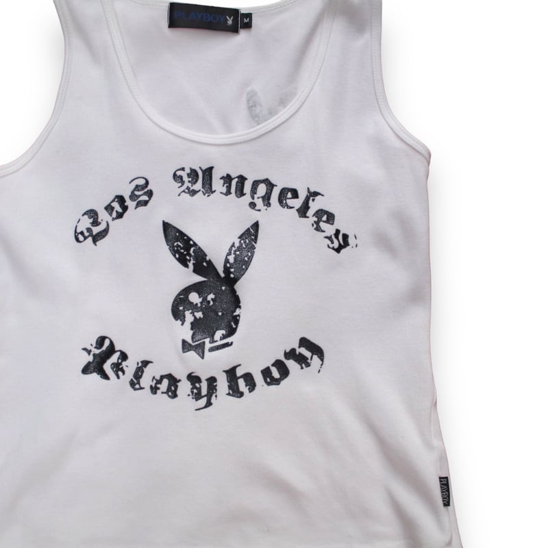 【sold】 playboy プレイボーイ　タンクトップ メンズ タンクトップ ノースリーブ インナー ブランド 紳士 トップス