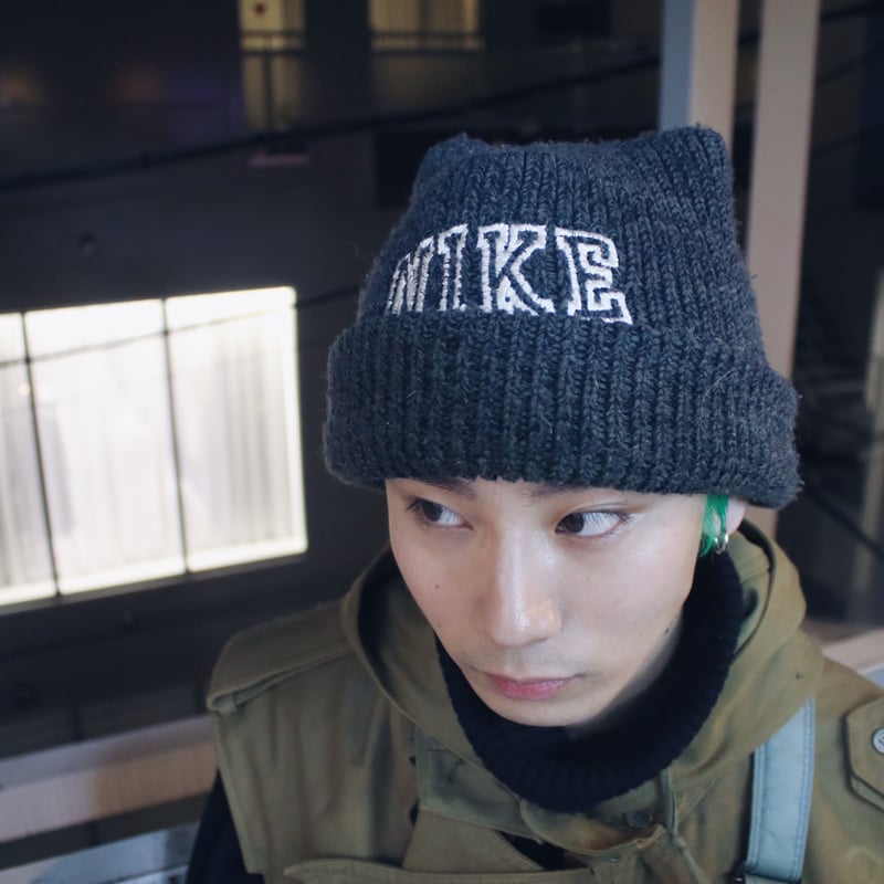 90s North Face フリース　耳付き　キャップ　ニット nnb42403_d.jpg