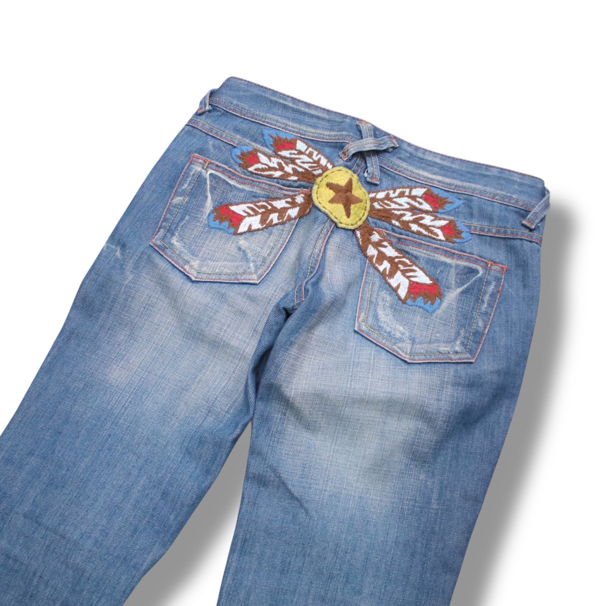 RED PEPPER ローライズフレアデニム　27 RED PEPPER ローライズフレアデニムパンツ | サントニブンノイチ原宿店