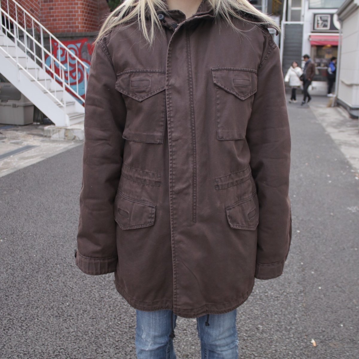 ジャケット・アウター ppfm PPFM フード&ライナー取り外し式モッズコート | サントニブンノイチ原宿店