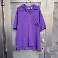 used プレーンオープンカラーBIGシャツ