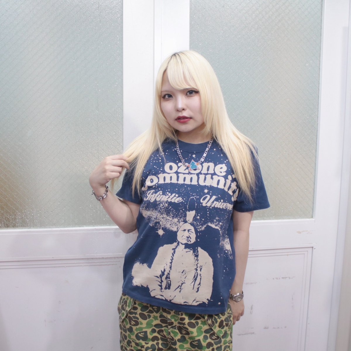 ozone community インディアンデザインTシャツ | サントニブン