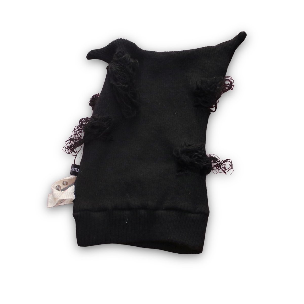 h.naoto ボロバンテージデザイン猫耳ニット帽 | サントニブンノイチ原宿店