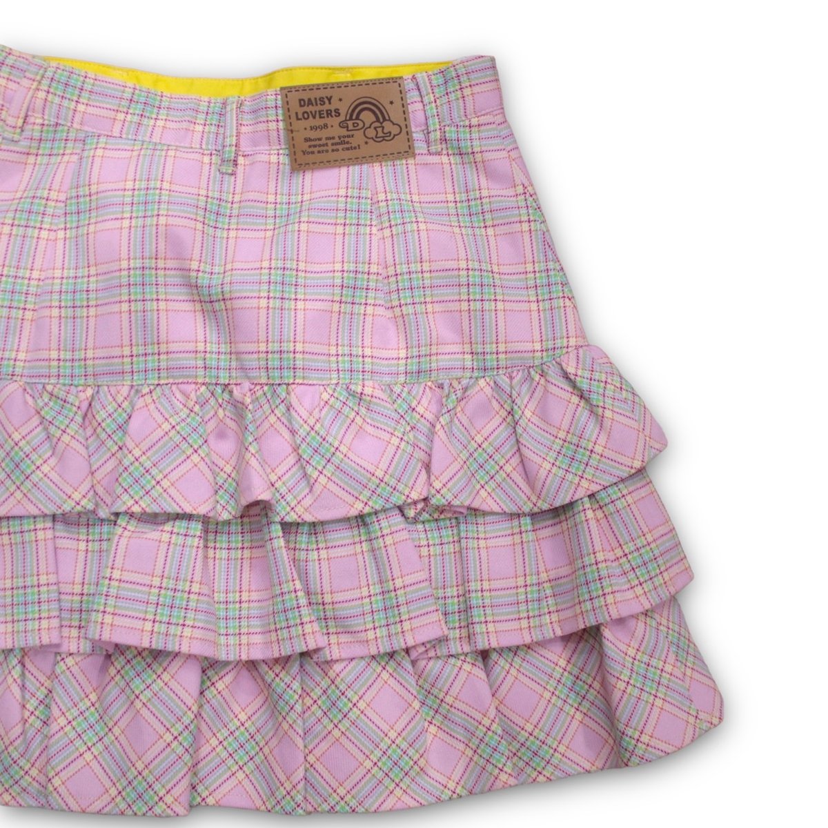 daisy lovers チェック柄ティアードスカート | サントニブンノイチ原宿店