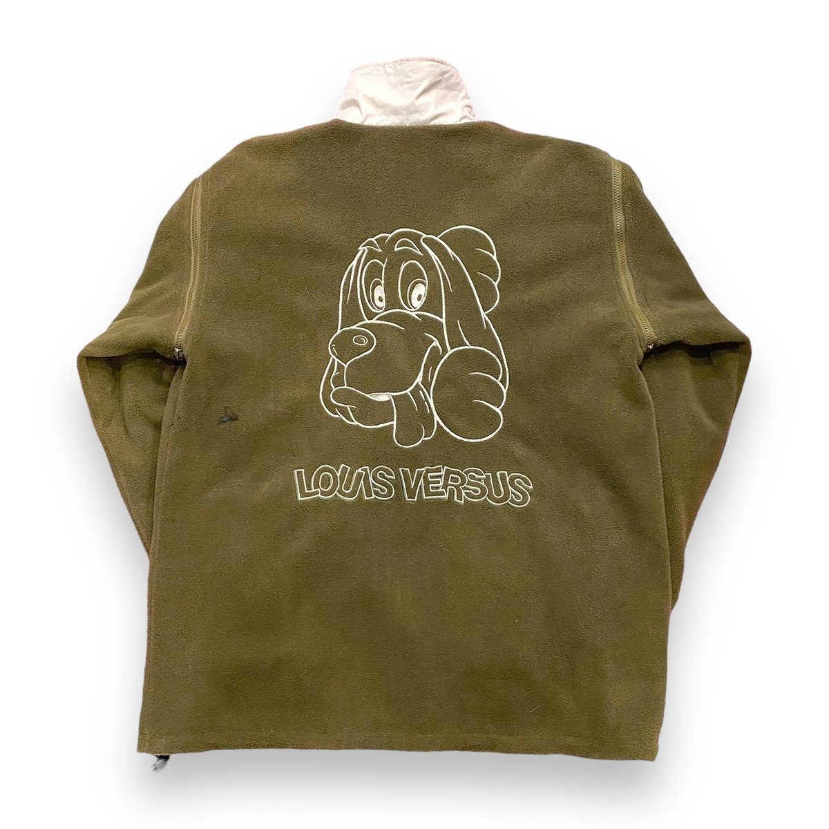 LOUIS VERSUS 袖取り外し式3WAYリバーシブルフリース×ナイロン 