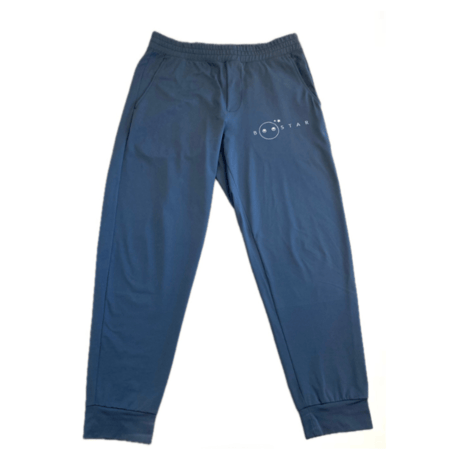 Premium jogger pants゜-grayish blue-