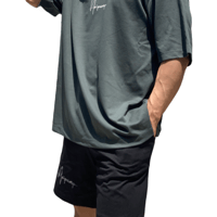 "No pump"GREEN T-shirt