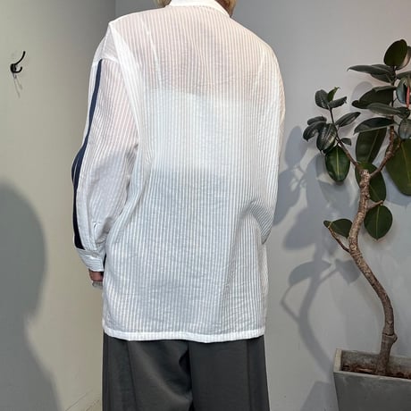 【Anna Kerrry】TAPE DESIGN STRIPE SHIRT［27261703］
