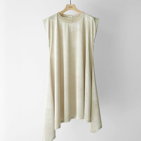 【YENN】IRREGULAR HEM TUNIC [Y263-82087]