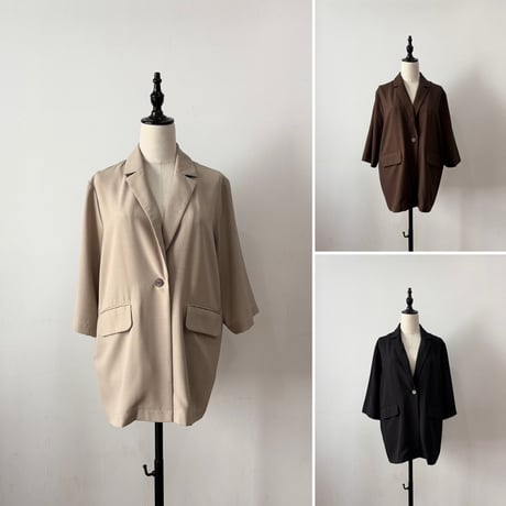 【siro de labonte】half sleeve jacket《R613310》