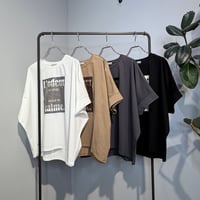 【BEATRICE】シルケット天竺ドルマンロゴ Tee ［E80220］