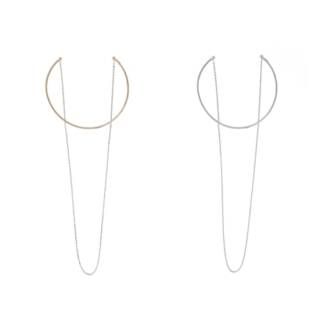 【Sea'ds Mara】Chain layer choker[25A2-23]