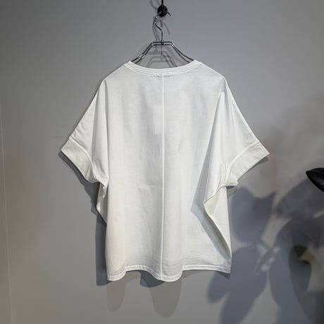 【BEATRICE】シルケット天竺ドルマンロゴ Tee ［E80220］