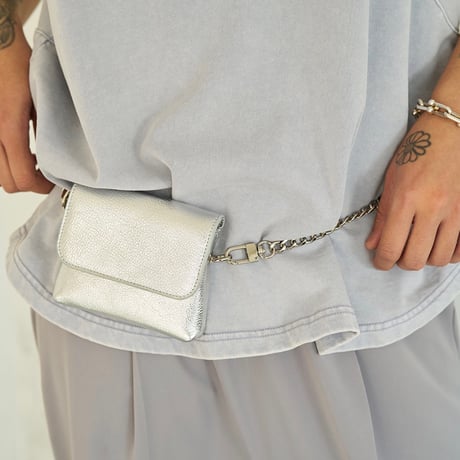 【YENN】CHAIN BELT POUCH [Y252-02057-7]