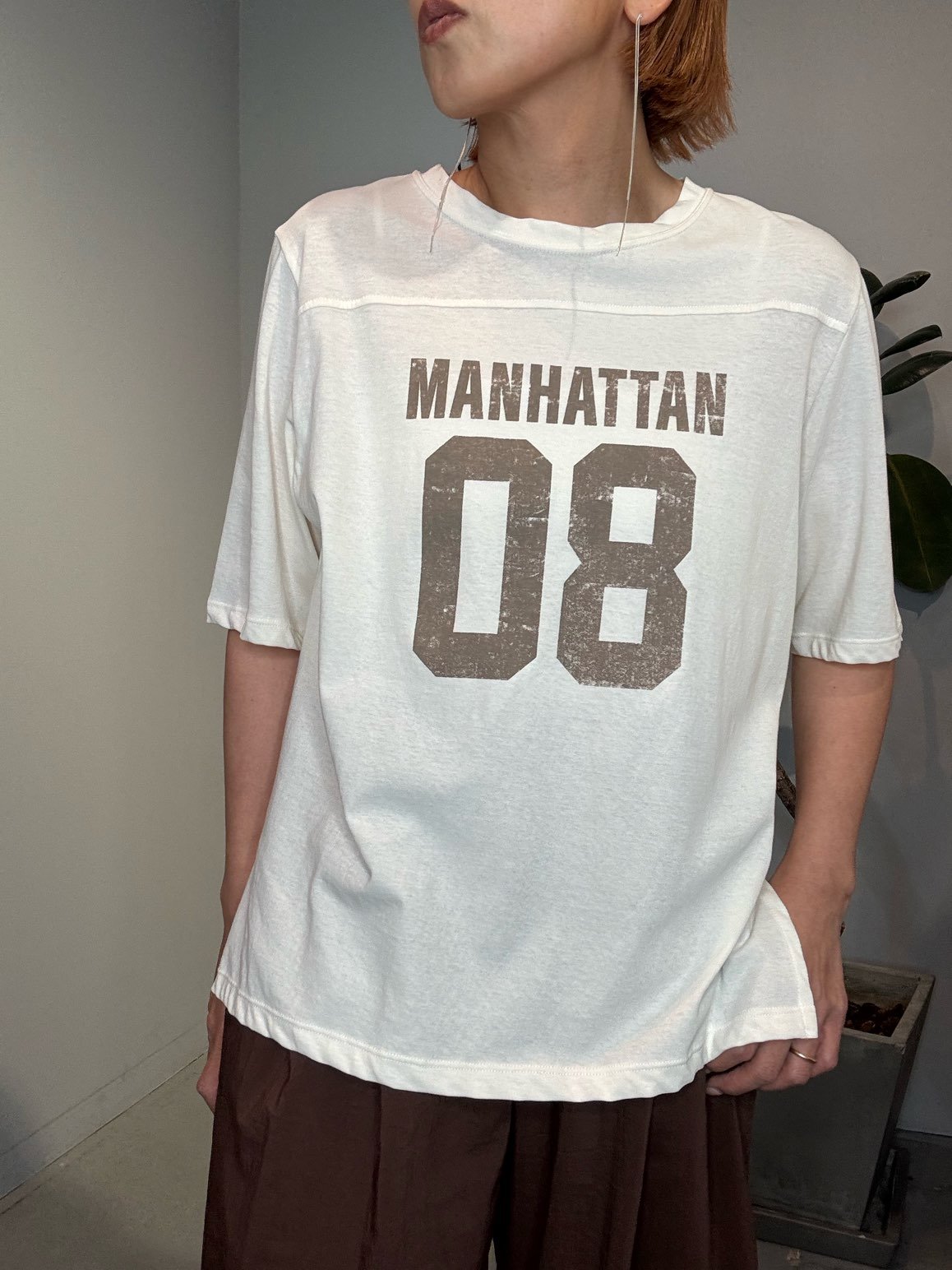 vintage フットボールシャツ ビンテージ風天竺フットボールTシャツ［E89212］ | cavabien