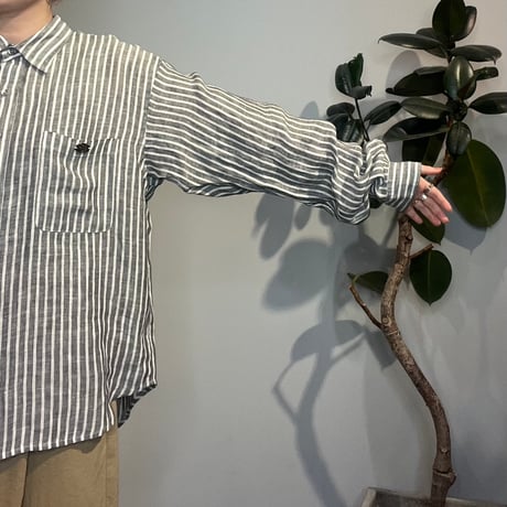 【CLOTH ACROSS】リネンシャツ　［CA26S05］