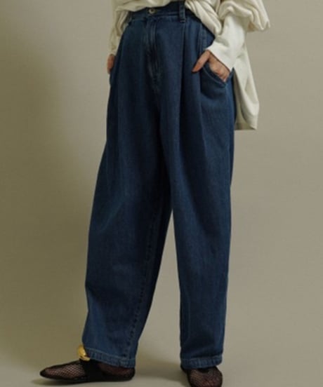 CYAN TOKYO ドレープPKデニムZIP JK cyan tokyo（シアントーキョー）の