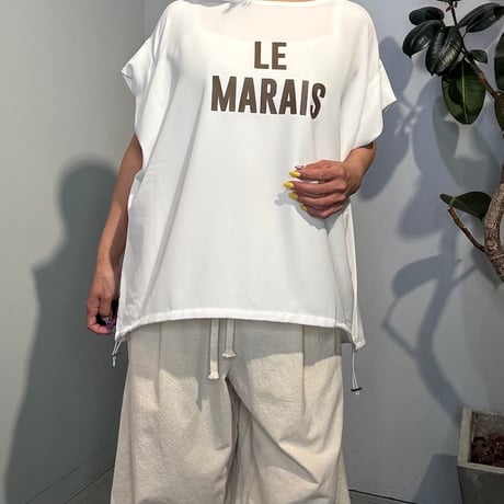 【siro de labonte】LE MARAISタックスリーブプルオーバー［R623309］
