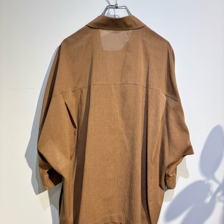 【cafune】dolman sleeve sheer jacket　［535417］