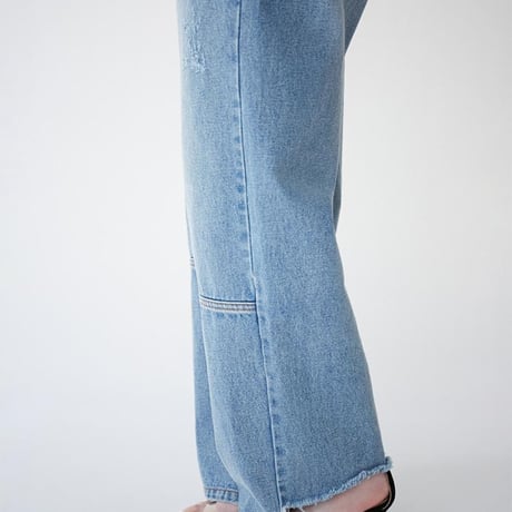 【YENN】HIGH RISE TUCK WIDE PT