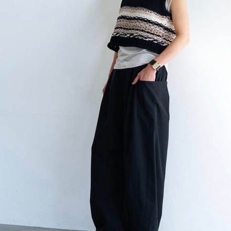 【YENN】MOLE JACQUARD VEST [Y263-91099]