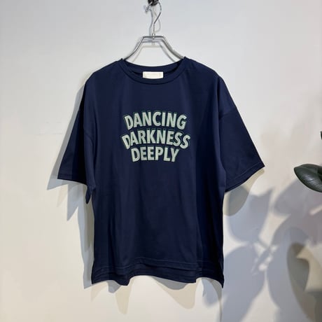 【Mylanka】シルケット天竺配色ロゴTシャツ  ［M81308］