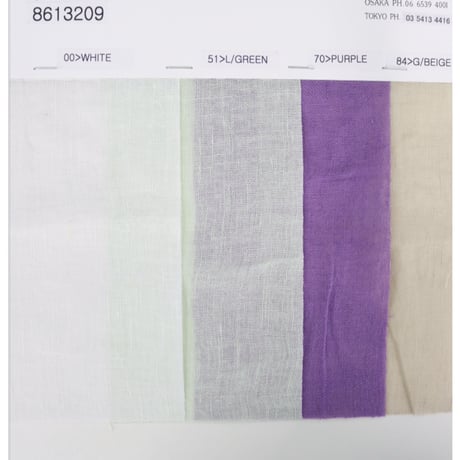 【LeMelange】リネンコットンスキッパーPO《8613208》