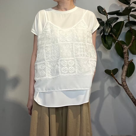❤️送料無料❤️【Anna Kerry】アムンゼンフレンチTシャツ［85252718］