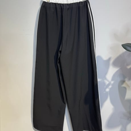 【Mylanka】サイドラインワイドパンツ　［M31303］