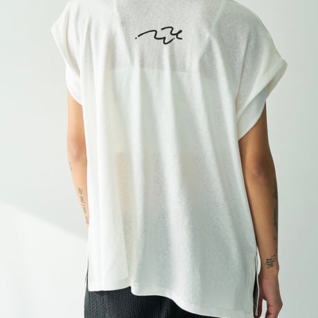 【YENN】TWIST PRINT TEE [Y262-81058]