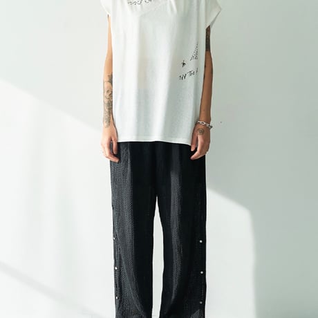 【YENN】TWIST PRINT TEE [Y262-81058]