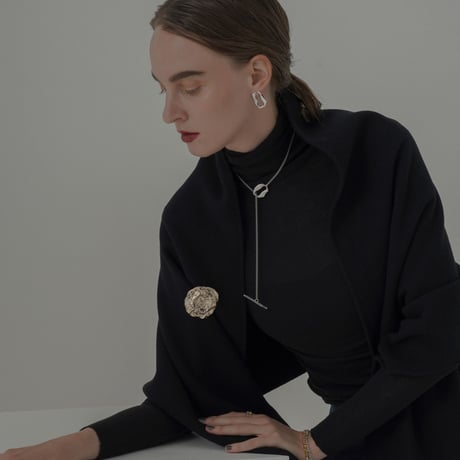 【Sea'ds Mara】Strain mantel earring [25A4-69E]