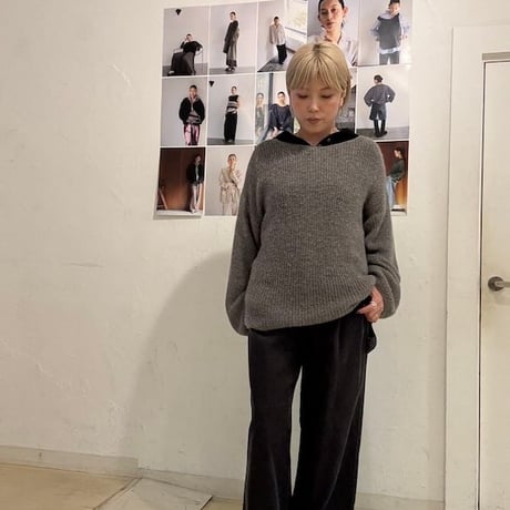 【YENN】HENRY HOODIE LONGTEE [Y263-82085]
