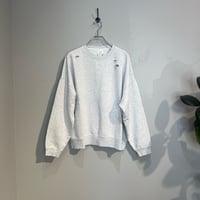 【KHA:KI】DAMEGE & PAINT SWEAT SHIRTS［MIL26HCS3485］
