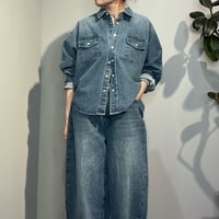 【CLOTH ACROSS】DOLMAN WESTERN SHIRT［CA25F112］