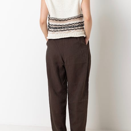 【YENN】MOLE JACQUARD VEST [Y263-91099]