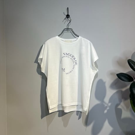 【Mylanka】サークルロゴフレンチTee［M81205］